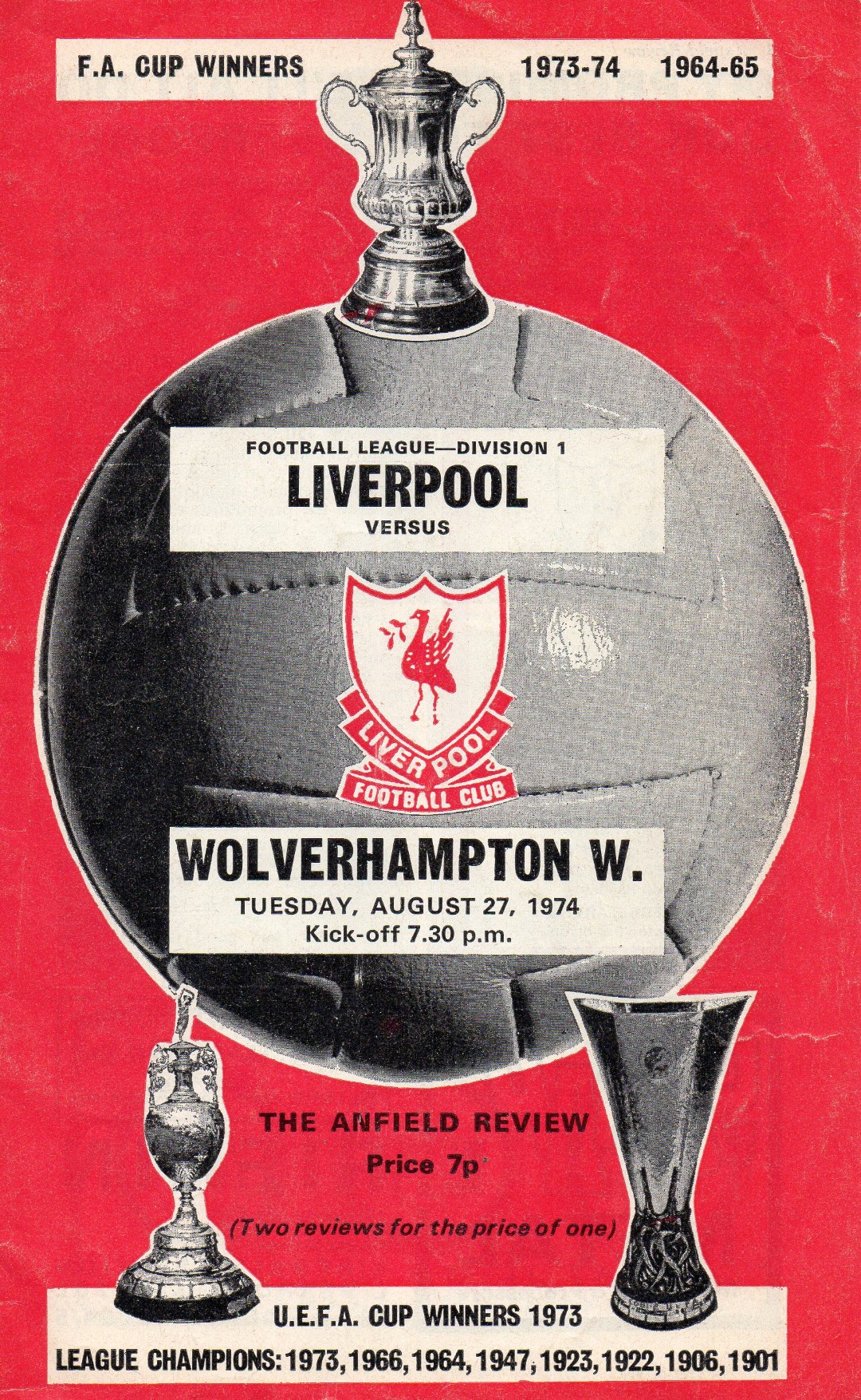 Programme Cover